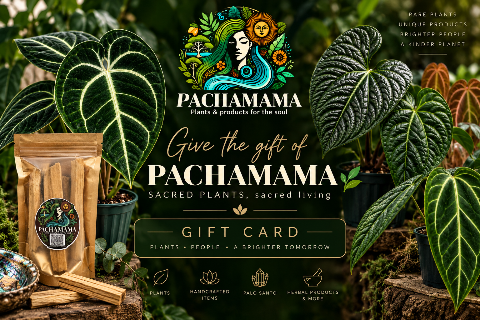 PACHAMAMA Gift Card — Give the gift of PACHAMAMA